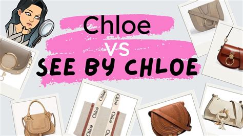 is see by chloe cheaper than chloe|chloe vs see by chloé.